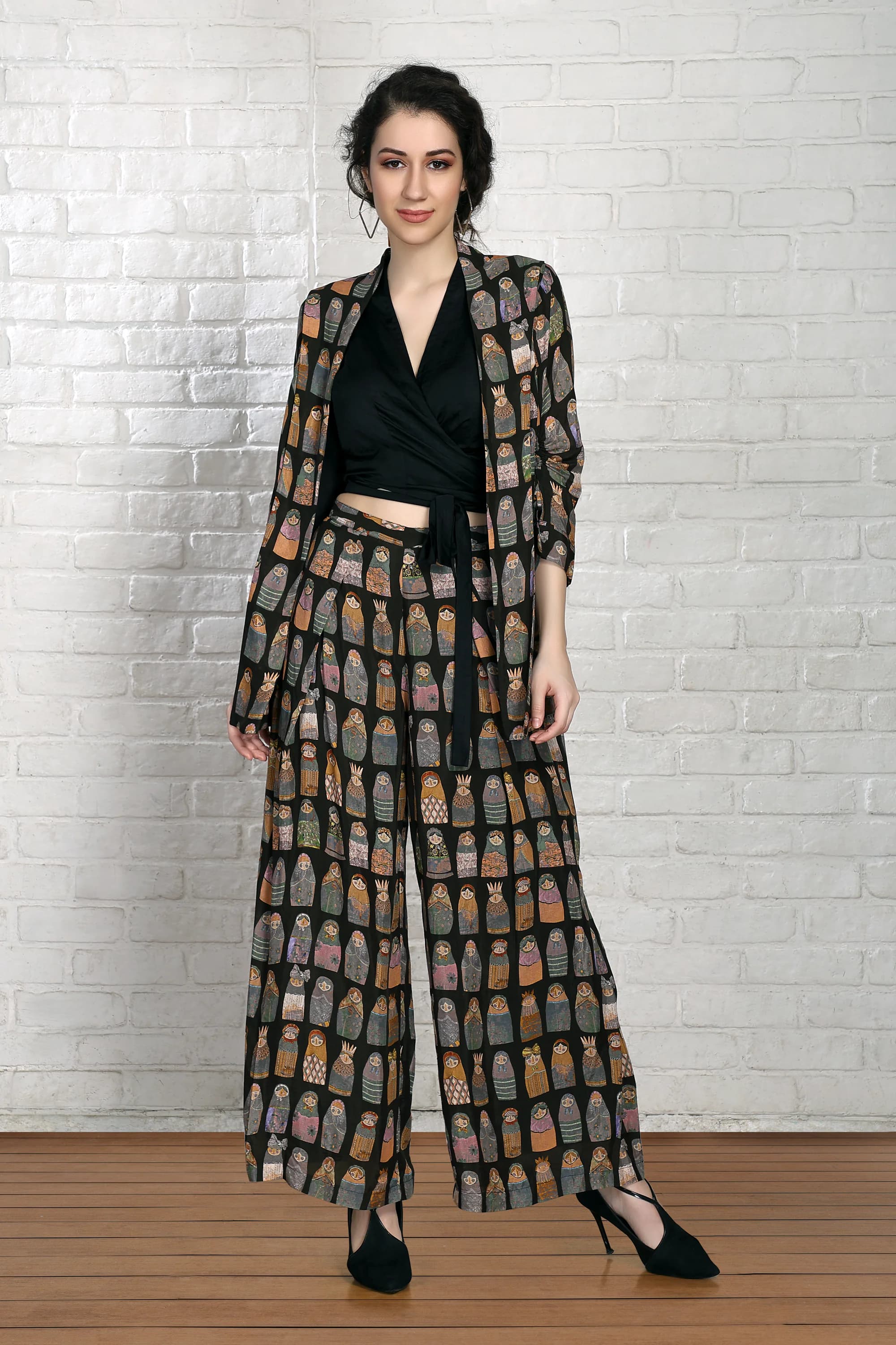 Black Doll Print
