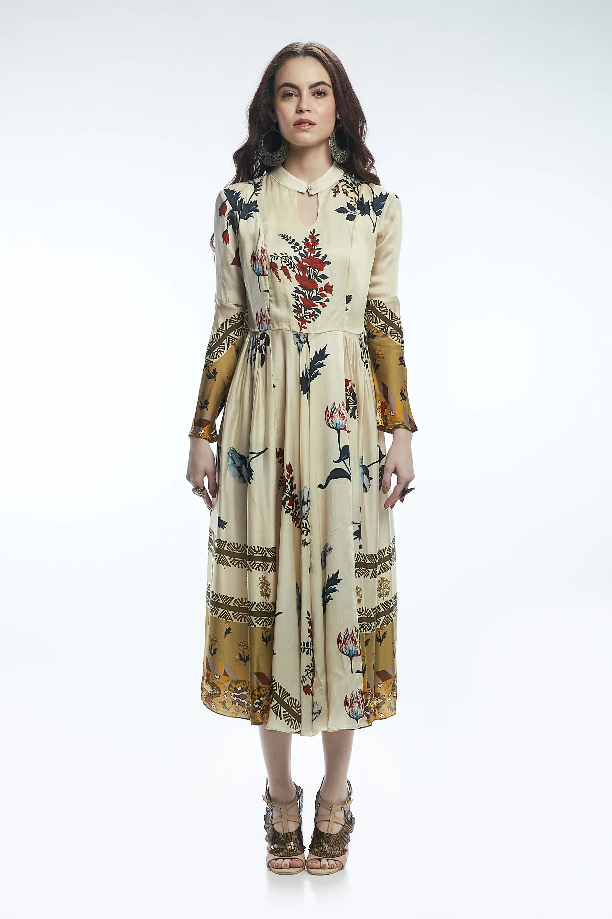 ivory colourway in Jaipur foral print